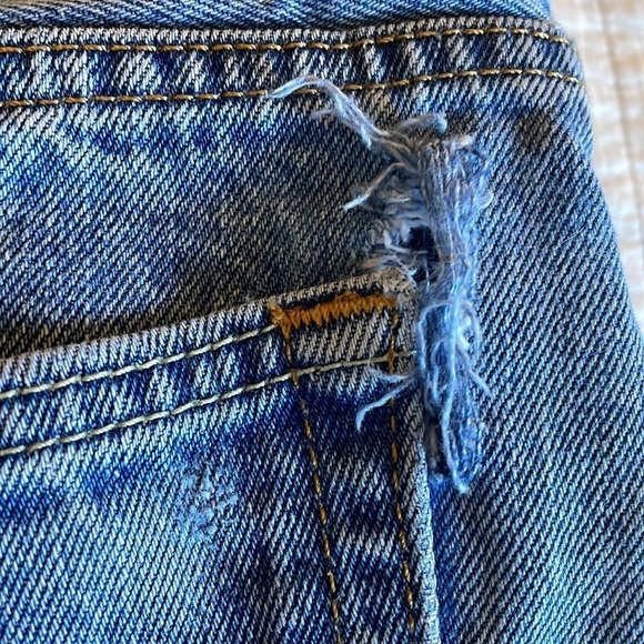 Levi’s 505 straight leg denim jeans 34x32 - Picture 4 of 8